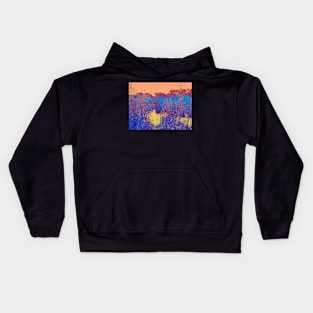 Summer pond Kids Hoodie